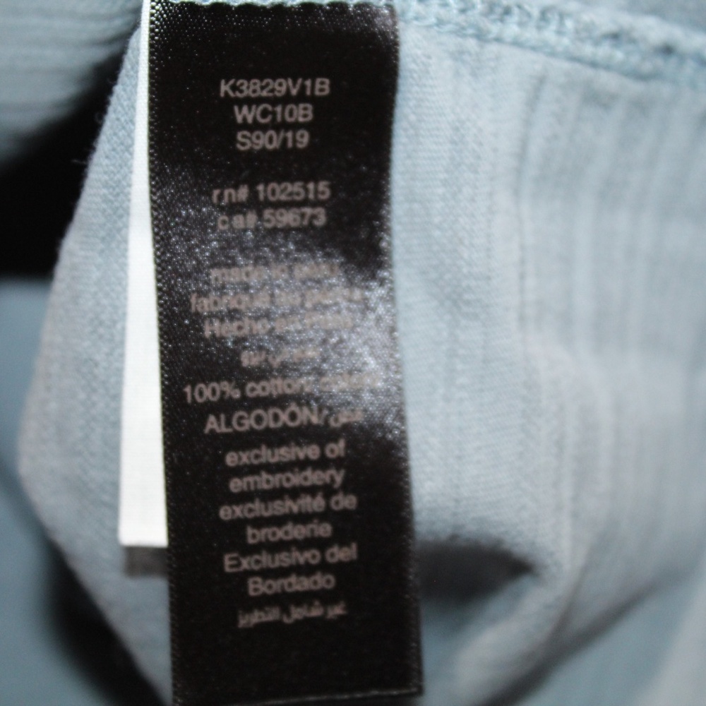 John Varvatos Star Men’s Polo Slate Blue 100% Cotton Slub VGC Peru Size XL - Picture 5 of 5